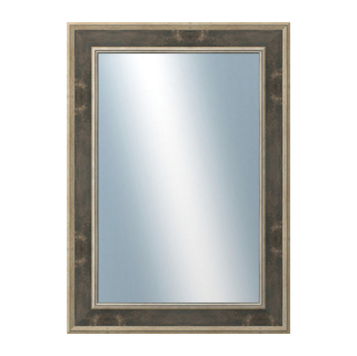 DANTIK Zrcadlo 50x70 TOOTH zlato černá