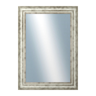 DANTIK Zrcadlo 50x70 TRITON široký stříbrný