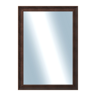 DANTIK Zrcadlo 50x70 KOSTELNÍ malá hnědá