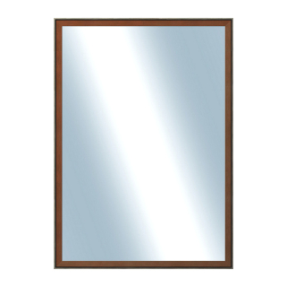 DANTIK Zrcadlo 50x70 Inclinata colori hnědá