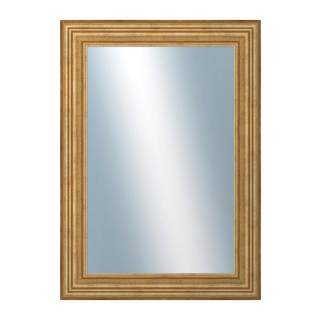 DANTIK Zrcadlo 50x70 HRAD zlatá patina