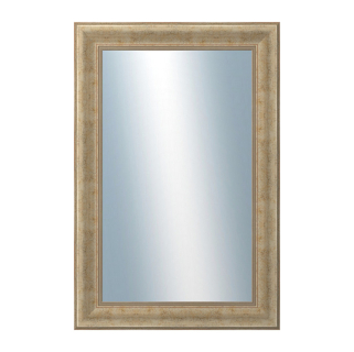 DANTIK Zrcadlo 40x60 KŘÍDLO malé stříbrné patina