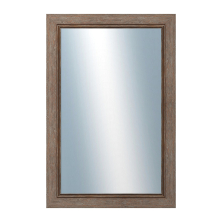 DANTIK Zrcadlo 40x60 CARRARA hnědá