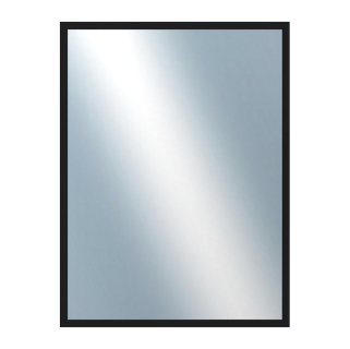 DANTIK Zrcadlo 60x80 PERLA černá lesklá vysoká
