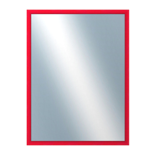 DANTIK Zrcadlo 60x80 BOX červená mořená