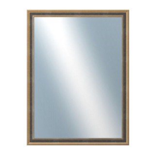 DANTIK Zrcadlo 60x80 TOOTH malá zlato černá