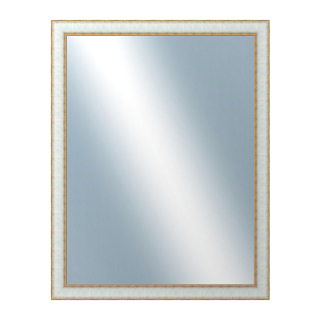 DANTIK Zrcadlo 70x90 |METAL bílozlatá,