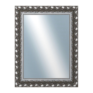 DANTIK Zrcadlo 70x90 ROKOKO grafitová