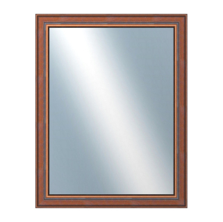 DANTIK Zrcadlo 70x90 ANGLIE hnědá