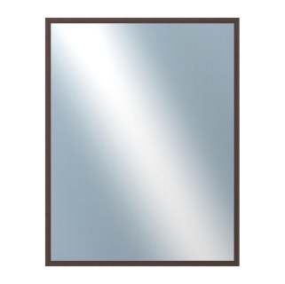 DANTIK Zrcadlo 70x90 KASETTE hnědá