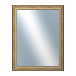 DANTIK Zrcadlo 70x90 HRAD stříbrná patina