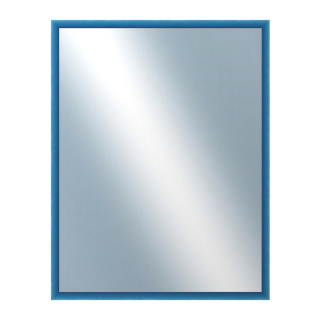 DANTIK Zrcadlo 70x90 BOX modrá mořená