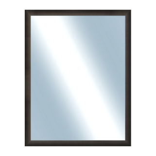 DANTIK Zrcadlo 70x90 LEDVINKA tmavě hnědá