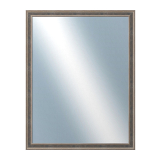 DANTIK Zrcadlo 70x90 TOOTH malá stříbrno černá