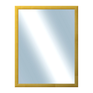 DANTIK Zrcadlo 70x90 LEDVINKA žlutá