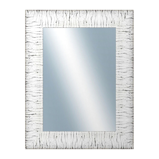 DANTIK Zrcadlo 70x90 SAUDEK bílá černé čáry