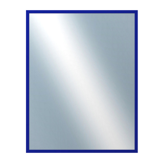 DANTIK Zrcadlo 70x90 PERLA modrá lesklá vysoká