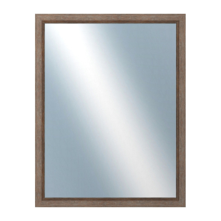 DANTIK Zrcadlo 70x90 CARRARA hnědá