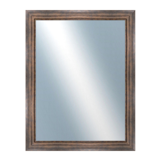 DANTIK Zrcadlo 70x90 TRITON široký měď antik