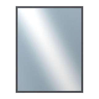 DANTIK Zrcadlo 70x90 KASETTE šedá