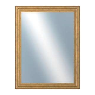 DANTIK Zrcadlo 70x90 HRAD zlatá patina