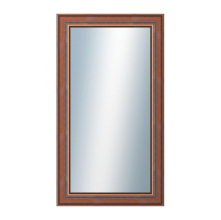 DANTIK Zrcadlo 50x90 ANGLIE hnědá