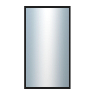 DANTIK Zrcadlo 50x90 PERLA černá lesklá vysoká