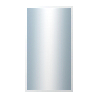 DANTIK Zrcadlo 50x90 PERLA bílá lesklá vysoká