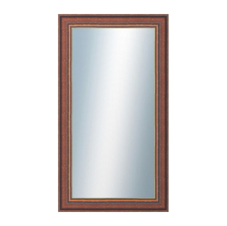 DANTIK Zrcadlo 50x90 ANGLIE hnědá Au linka