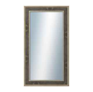 DANTIK Zrcadlo 50x90 TOOTH zlato černá