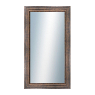 DANTIK Zrcadlo 50x90 TRITON široký měď antik