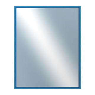 DANTIK Zrcadlo 80x100 BOX modrá mořená