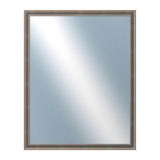 DANTIK Zrcadlo 80x100 TOOTH malá stříbrno černá