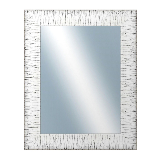 DANTIK Zrcadlo 80x100 SAUDEK bílá černé čáry