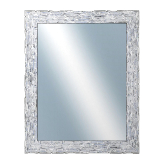 DANTIK Zrcadlo 80x100 Travertino stříbrné