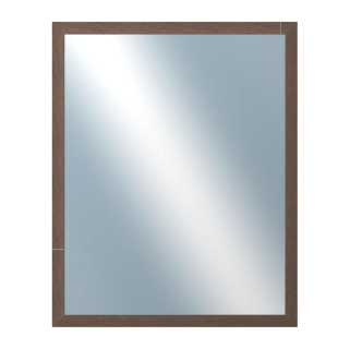 DANTIK Zrcadlo 80x100 RETRO hnědá