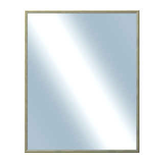 DANTIK Zrcadlo 80x100 Y-ka žlutá linka