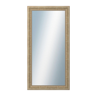 DANTIK Zrcadlo 50x100 KŘÍDLO malé stříbrné patina