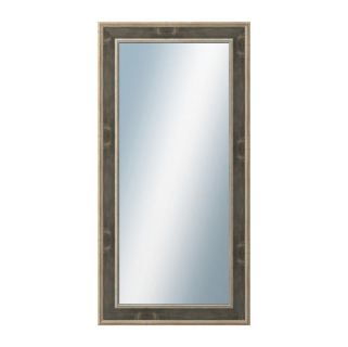 DANTIK Zrcadlo 50x100 TOOTH zlato černá