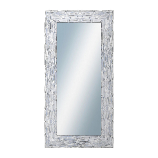 DANTIK Zrcadlo 50x100 Travertino stříbrné