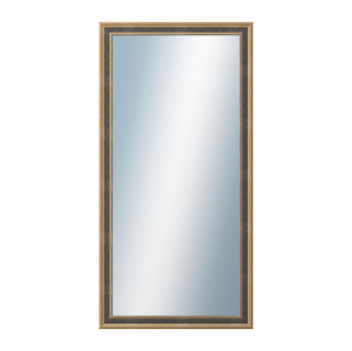 DANTIK Zrcadlo 50x100 TOOTH malá zlato černá