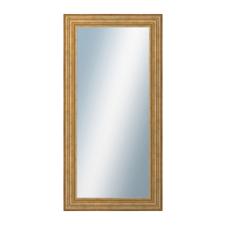 DANTIK Zrcadlo 50x100 HRAD zlatá patina