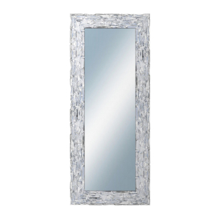 DANTIK Zrcadlo 50x120 Travertino stříbrné