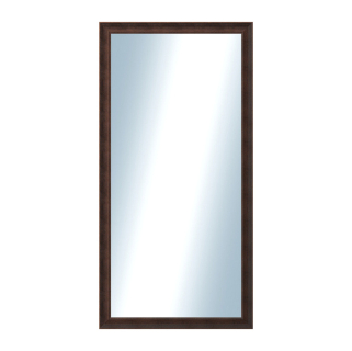 DANTIK Zrcadlo 60x120 KOSTELNÍ malá hnědá