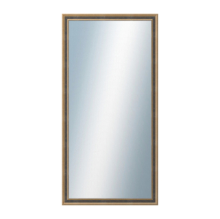DANTIK Zrcadlo 60x120 TOOTH malá zlato černá