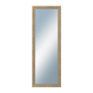 DANTIK Zrcadlo 50x140 KŘÍDLO malé stříbrné patina