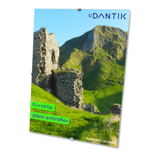 25,4x38,1 | DANTIK Euroklip PLEXI antireflex