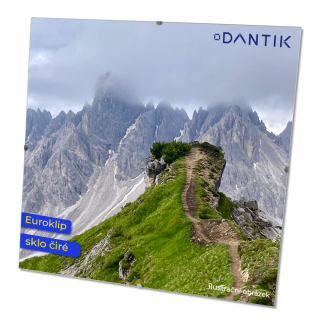 30x30 | DANTIK Euroklip SKLO čiré