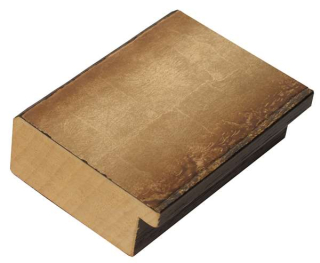 2672 | vyřazeno - METAL bronz plochá (3m)