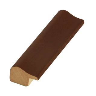 Rámová lišta DANTIK - 2874 | NPINO tmavě hnědá